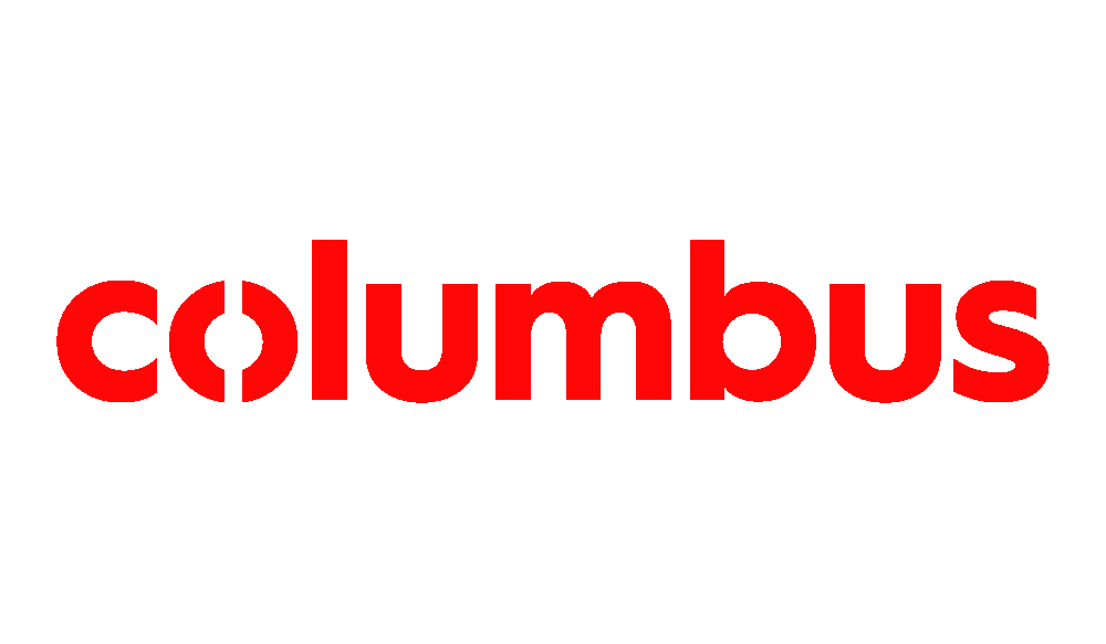 rotes Logo von Columbus