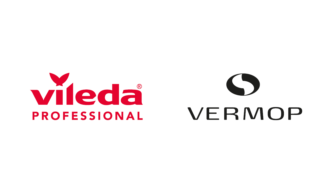 Logos von Vileda Professional und Vermop